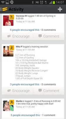 Tribesports Training android App screenshot 3